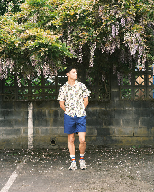 Floral Stamp Print Shirt