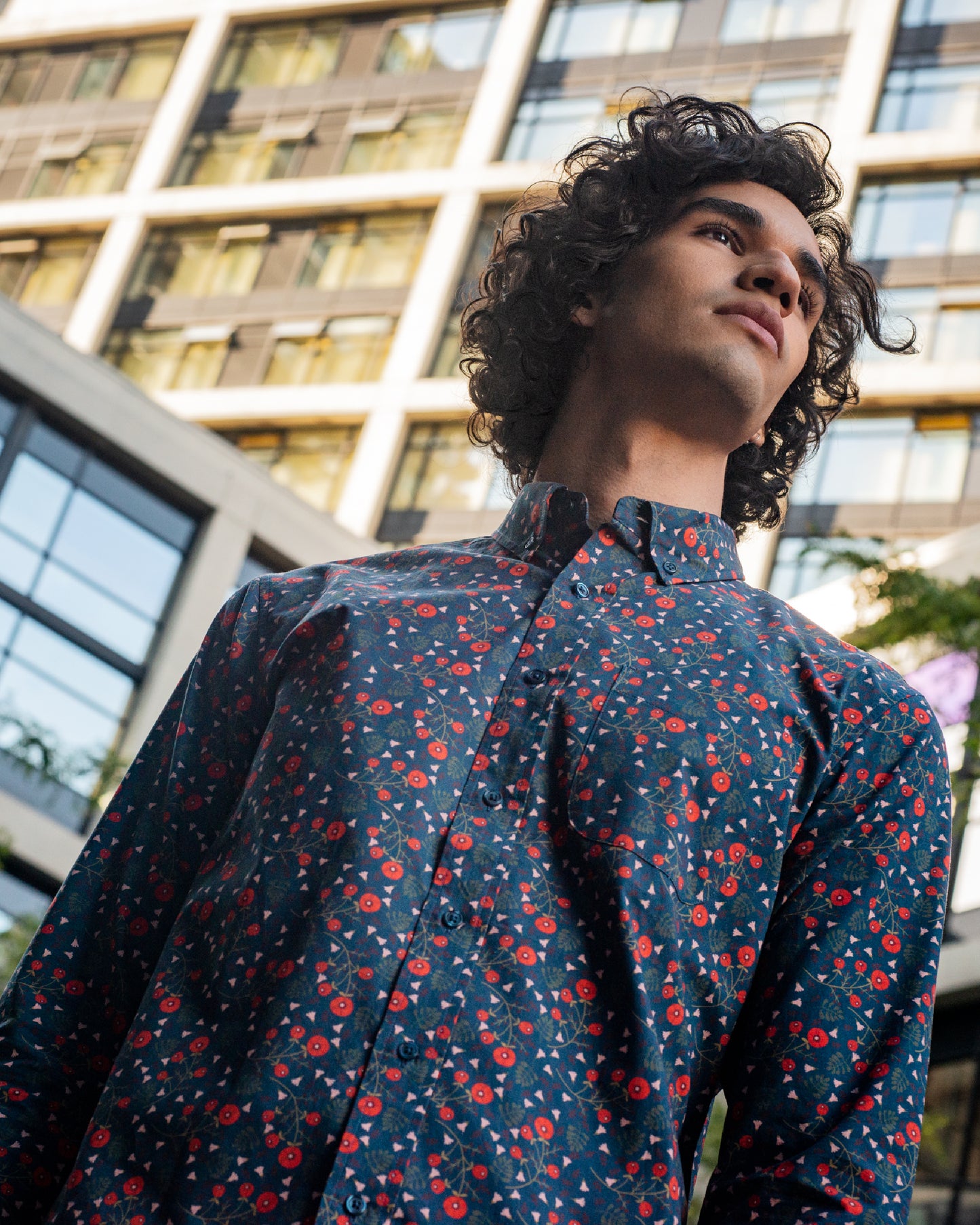 Floral Forest Print Shirt