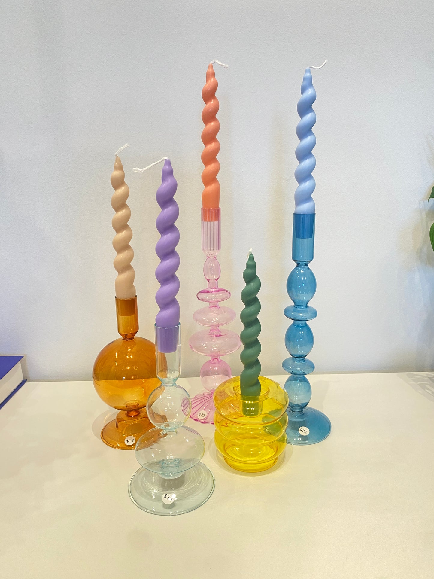 Medium Glassware Candle Holder