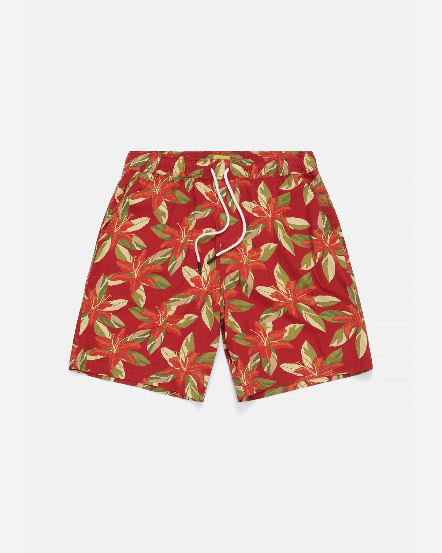 Lilies Print Shorts