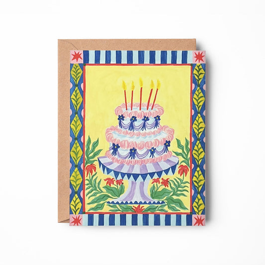 Birthday Cake Card by Javi Rolando