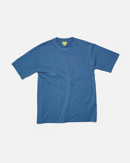 Atlantic Blue Oversized Pocket Tee