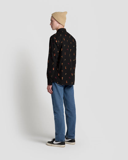 Mushroom Medley Print Shirt