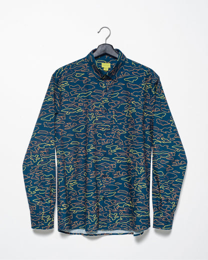 Camo Movement Print Shirt