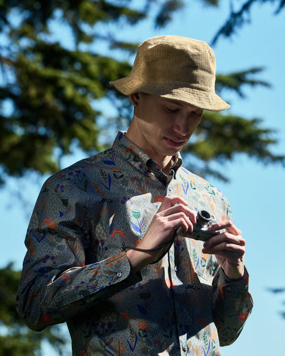 Rainy Field Print Shirt