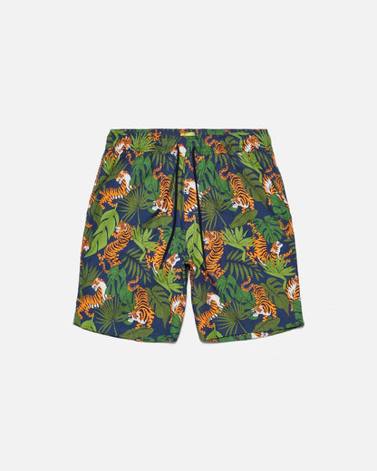 Wild Tigers Print Shorts